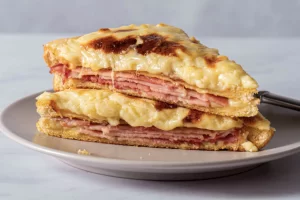 croque-monsieur Comida típica de París: croque monsieur
