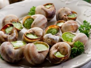 escargots-bourgogne Comida típica de París: escargots de Bourgogne