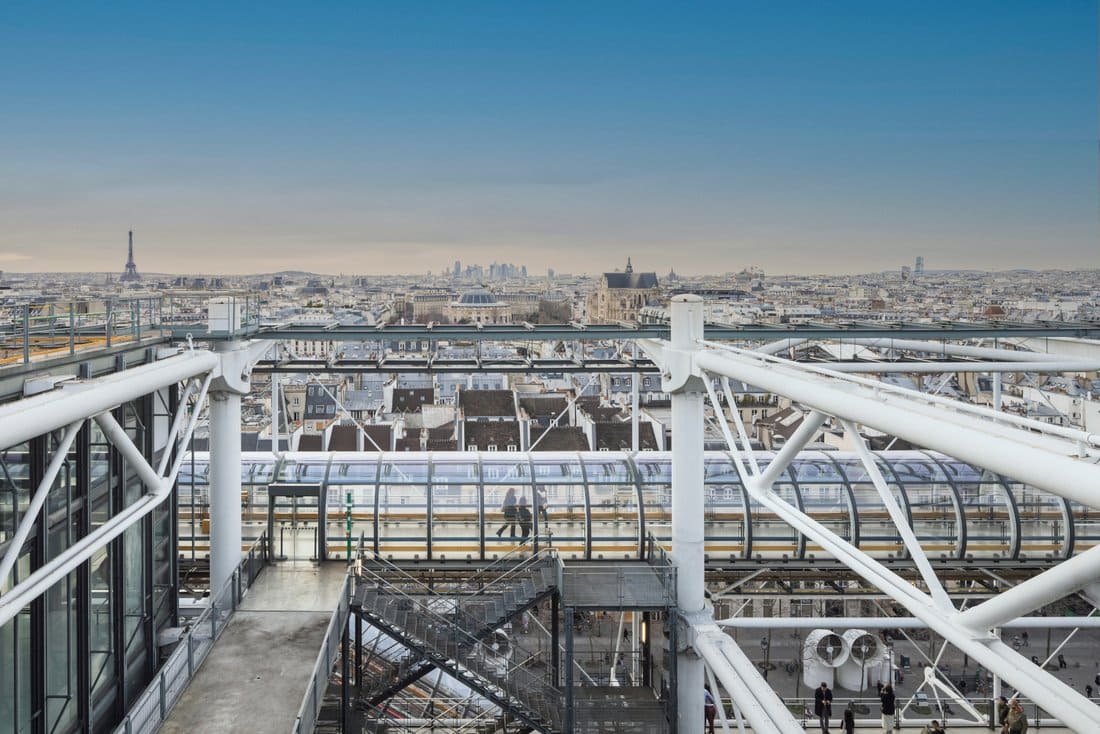 mirador-pompidou-paris (1) Mejores miradores de París: Pompidou